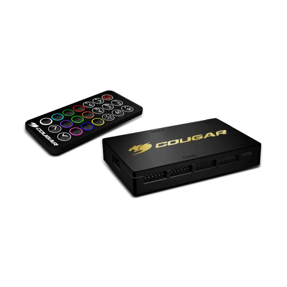 Kit de ventilador C/ 3 Unid. Cougar Vortex, Rgb, Spb, 120mm, 3 mspbkit Led Argb