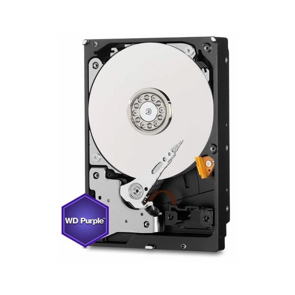 Disco duro Purpura 1TB WESTERN DIGITAL WD11PURZ almacenador de datos 3.5" 5400RPM 64MB. Para equipos de video vigilancia (industrial 24/7)