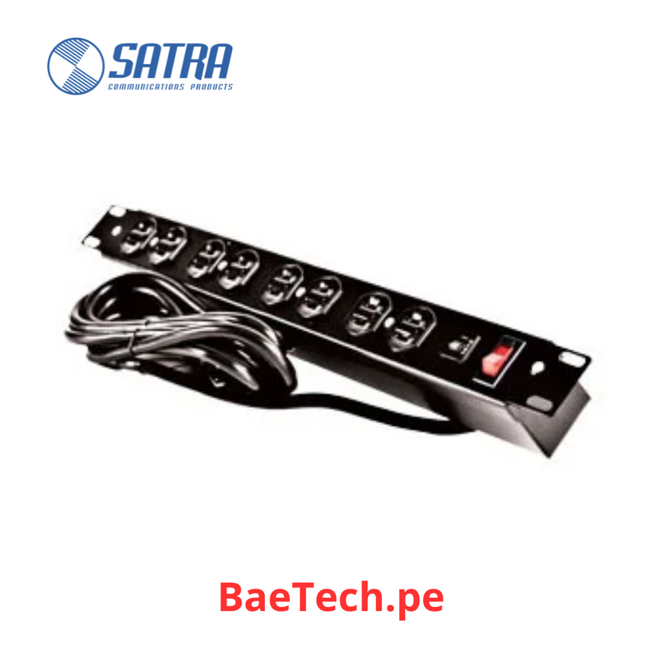 Power rack tomacorriente 8 tomas SATRA 1111030002 19