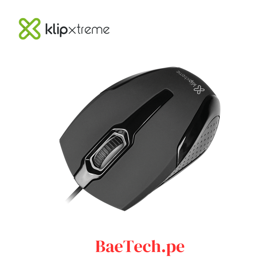 Mouse USB Xtech KMO-120BK Galet Ambidextro 1000dpi