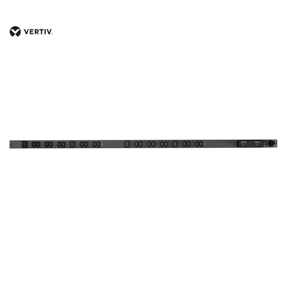 VERTIV VP7553 PDU Vertical de 32A 230V 7.3W Salida 20 tomas C13, 4 C19, Entrada 2P+E