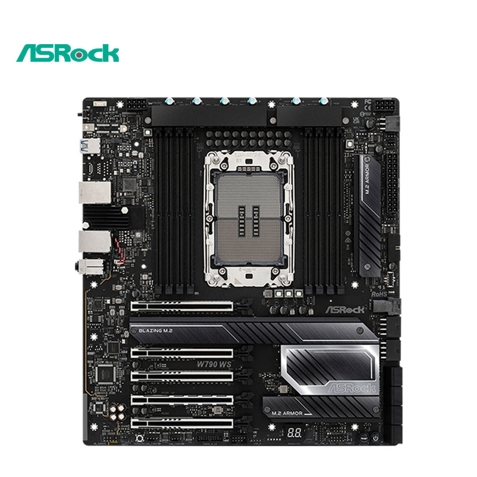 Placa base ASROCK W790 WS R2.0, chipset Intel W790, LGA4677, E-ATX