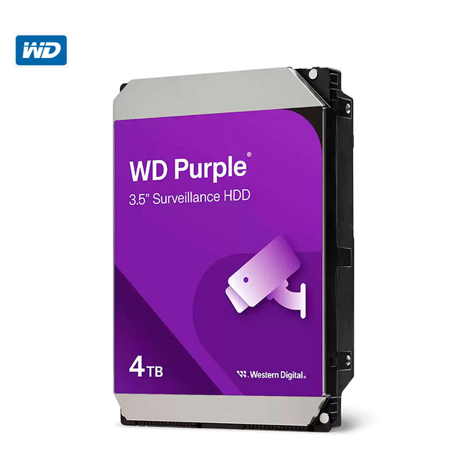 Disco duro Western Digital WD Purple WD44PURZ, 4TB, SATA, 256MB Cache, 3.5", CMR
