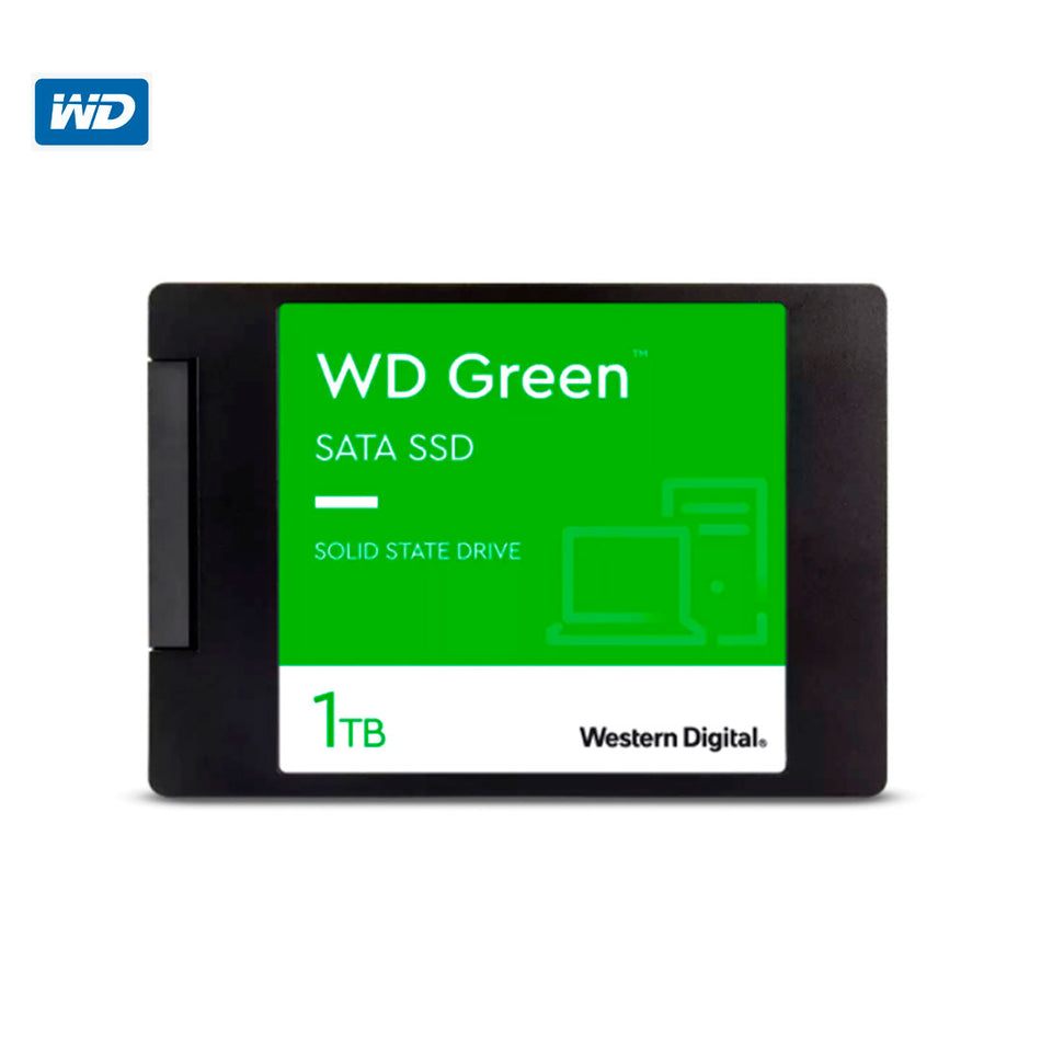 SSD Western Digital Green, WDS100T3G0A, 1TB, SATA 6Gb/s, 2.5", 7mm.
