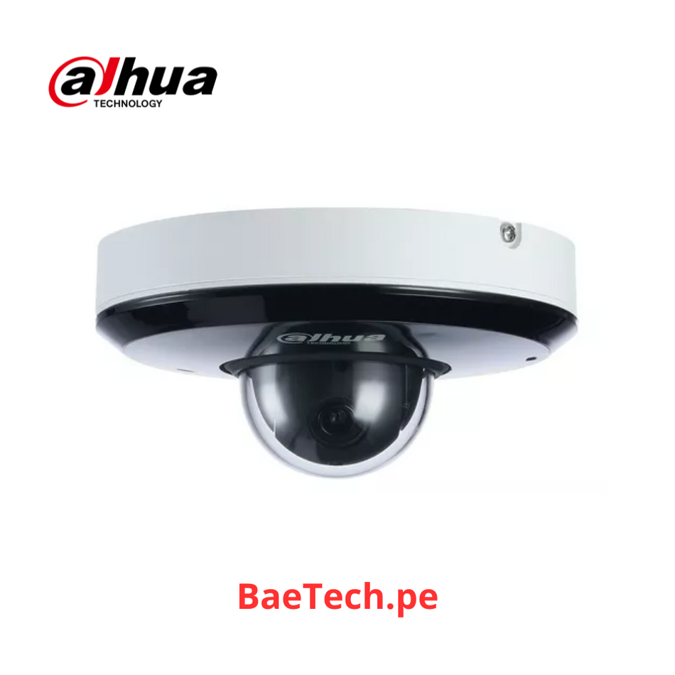 DAHUA SD1A404XB-GNR - CAMARA IP MINI PTZ | 4.0MP | 2.8-12MM | 4X ZOOM | IR 15M |IP67 | IK08