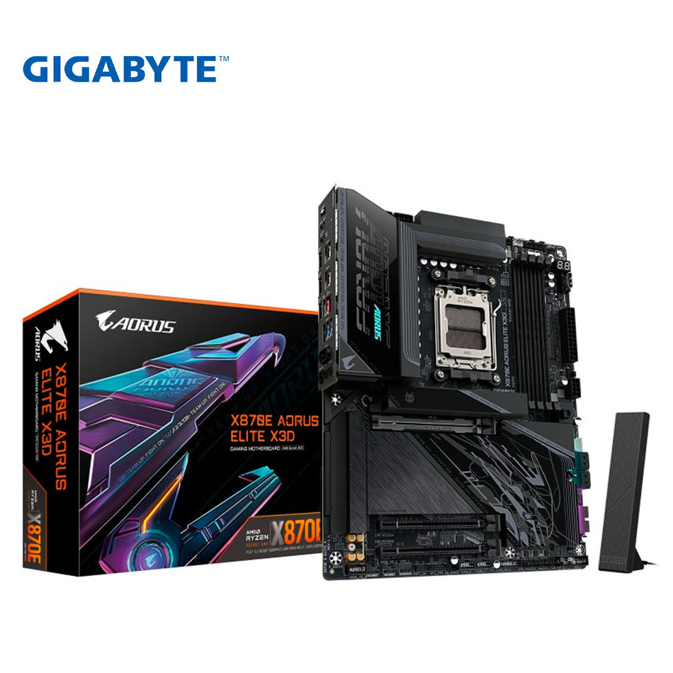 Placa base Gigabyte X870E AORUS ELITE X3D, AM5, DDR5