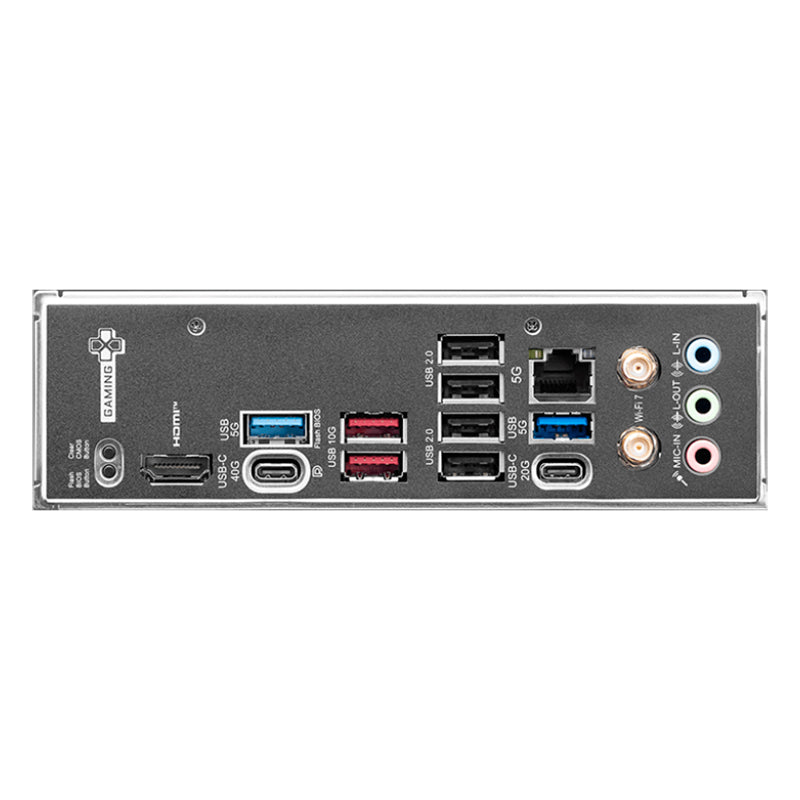 Placa base MSI X870 GAMING PLUS WIFI, Chipset AMD X870, Zócalo AMD AM5, ATX