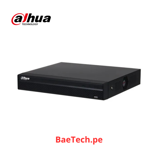 Grabador NVR Lite 8CH 1U 1HDD Dahua DHI-NVR4108HS-8P-4KS3