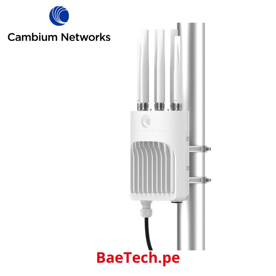 CAMBIUM XE3-4TN0A06-RW - XE3-4TN Access Point Exterior Tri-Band Wifi 6E con SDR 4X4