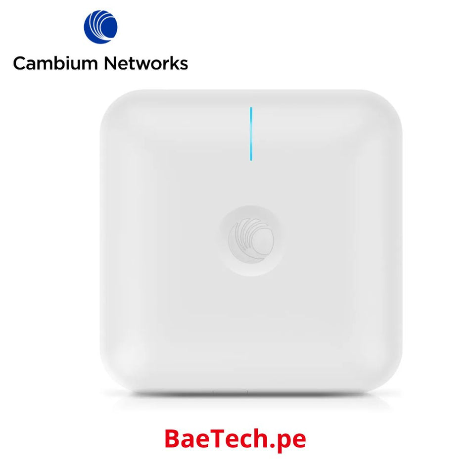 CAMBIUM XE3-4X00B06-RW - AP WIFI 6E DE TRIBANDA PARA INTERIOR XE3-4 CON SDR 4X4. 2,5 GBE. RADIO DE 6 GHZ HABILITADA