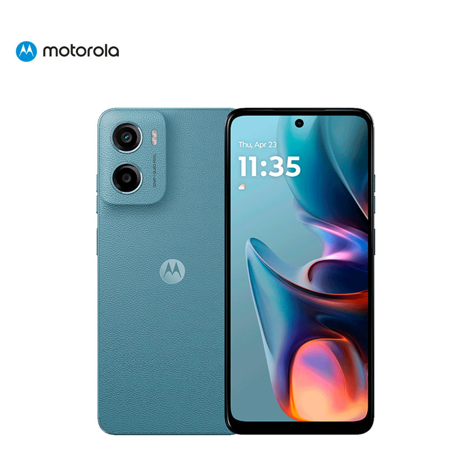 Celular Motorola moto e15, Pantalla: 6.7"/LCD/HD+/90Hz/Android 14 (Go Edition) Azul