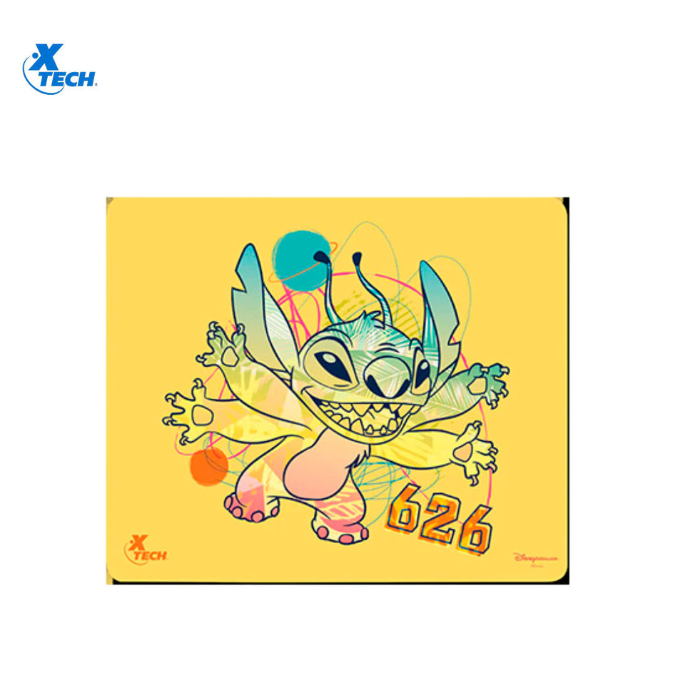XTECH XTA-D100ST-YL Pad Mouse Licenciado Xtech STITCH 22X18CM YELLOW