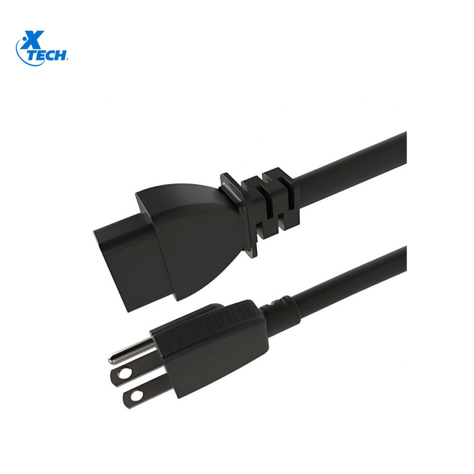 XTech XTC-210 Cable de alimentación, 110-250V, 1.8mts, NEMA 5-15