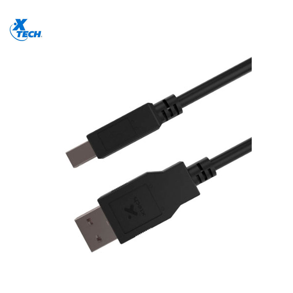 XTECH XTC-307 Cable USB 2.0 A-macho a B-macho, 1,8m
