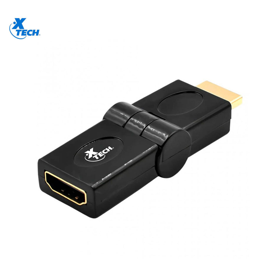 Xtech XTC-347 Adaptador HDMI macho a HDMI hembra con ángulo ajustable