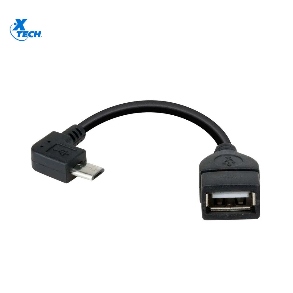 Xtech Adaptador OTG Cable de Datos-USB H Micro-USB Type B M - XTC-360