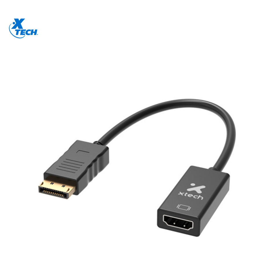 Xtech XTC-378 Adaptador DisplayPort™ macho a HDMI® hembra