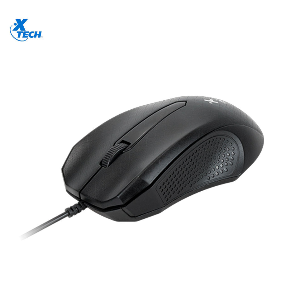 XTECH XTM-165 Mouse óptico con cable