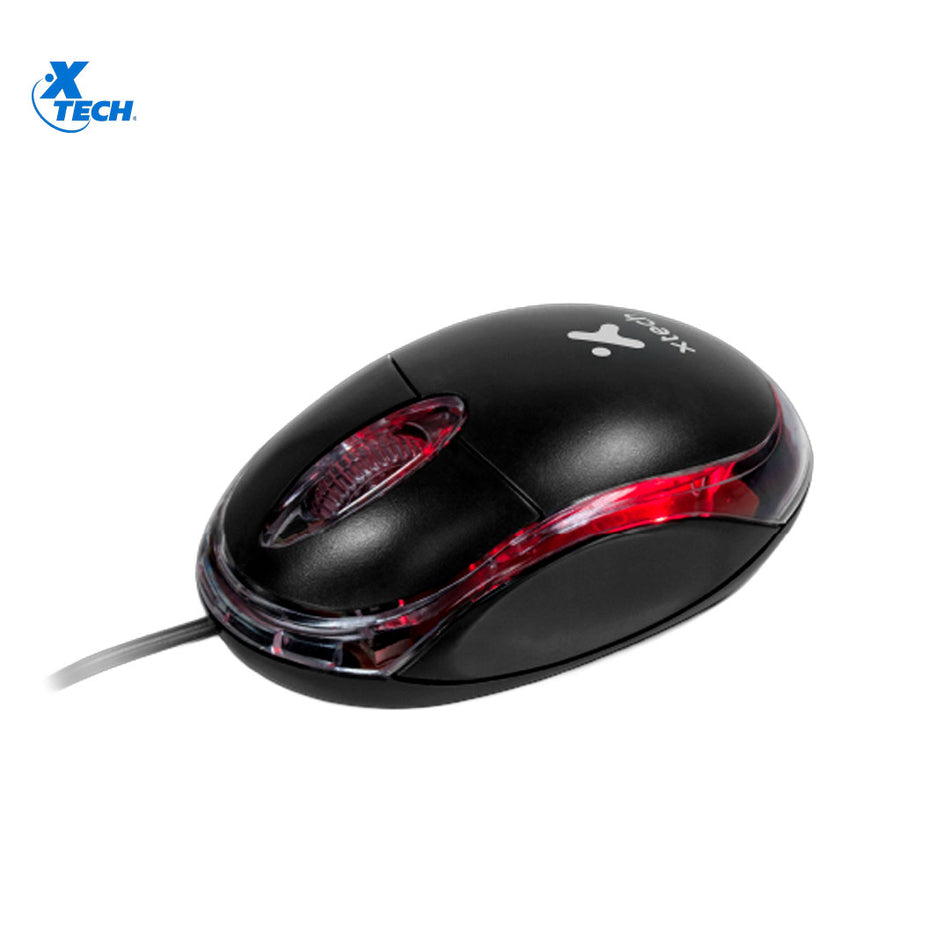 XTECH XTM-195 MOUSE OPTICO USB 1000DPI