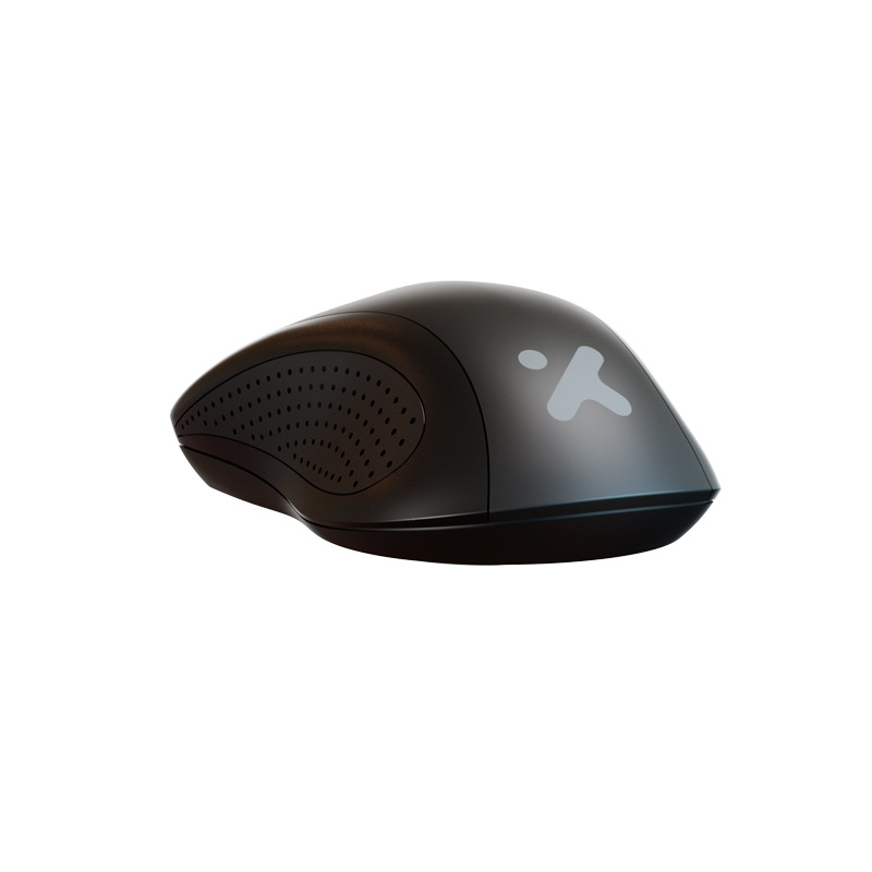Mouse óptico 3D de 3 botones Negro