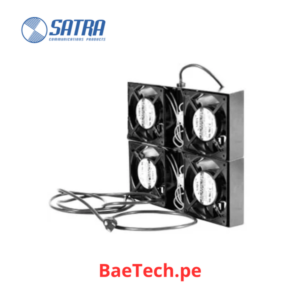 Kit 4 ventiladores SATRA 1111050003 para gabinete de piso