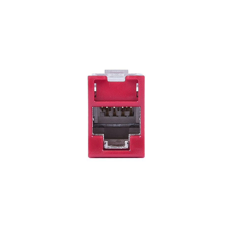 SIEMON Z6A-S03B JACK CAT6A PLANO/ANGULAR ROJO