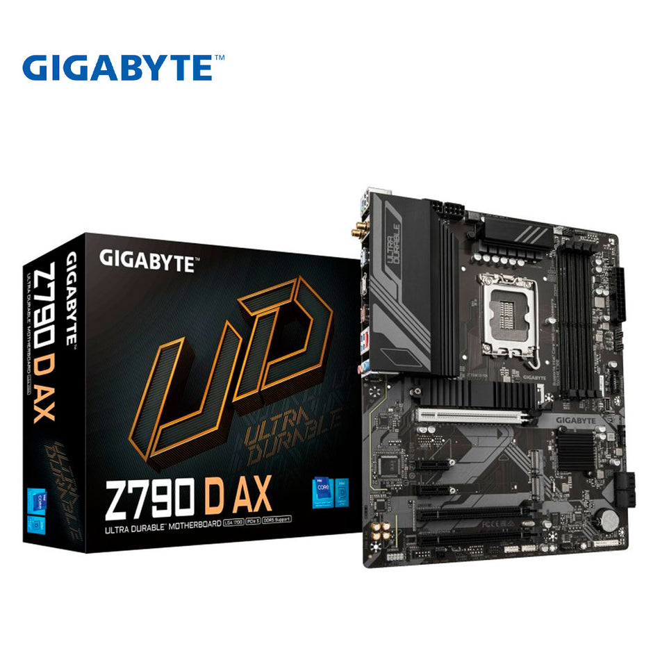 Placa base Gigabyte Z790 D AX, LGA1700, DDR5, WIFI, Bluetooth 5.3