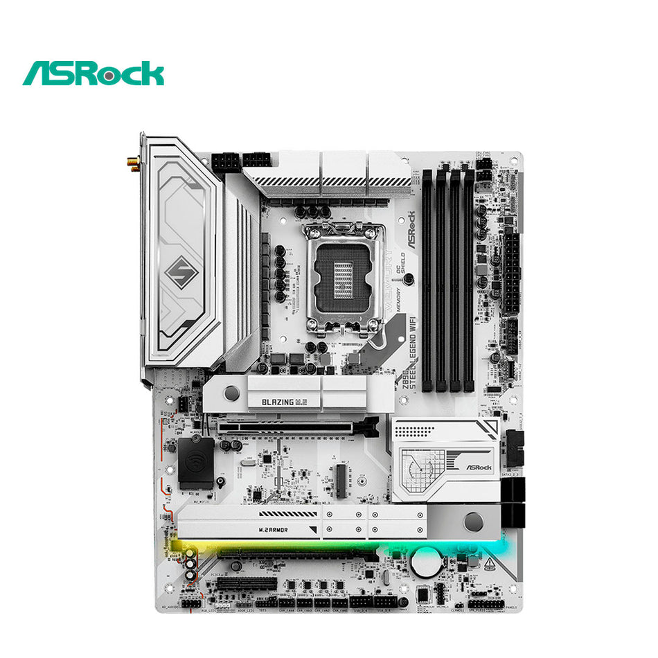 Placa base ASROCK Z890 Steel Legend WiFi, chipset Intel Z890, LGA 1851, HDMI, ATX