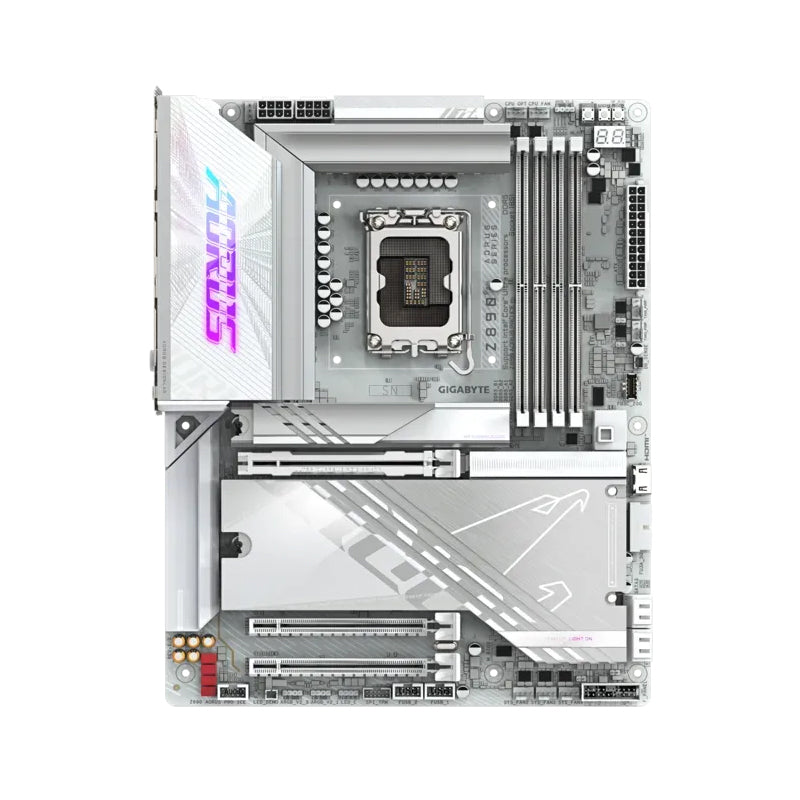 Placa base Gigabyte Z890 AORUS PRO ICE, LGA1851, DDR5, WIFI 7, Bluetooth 5.4