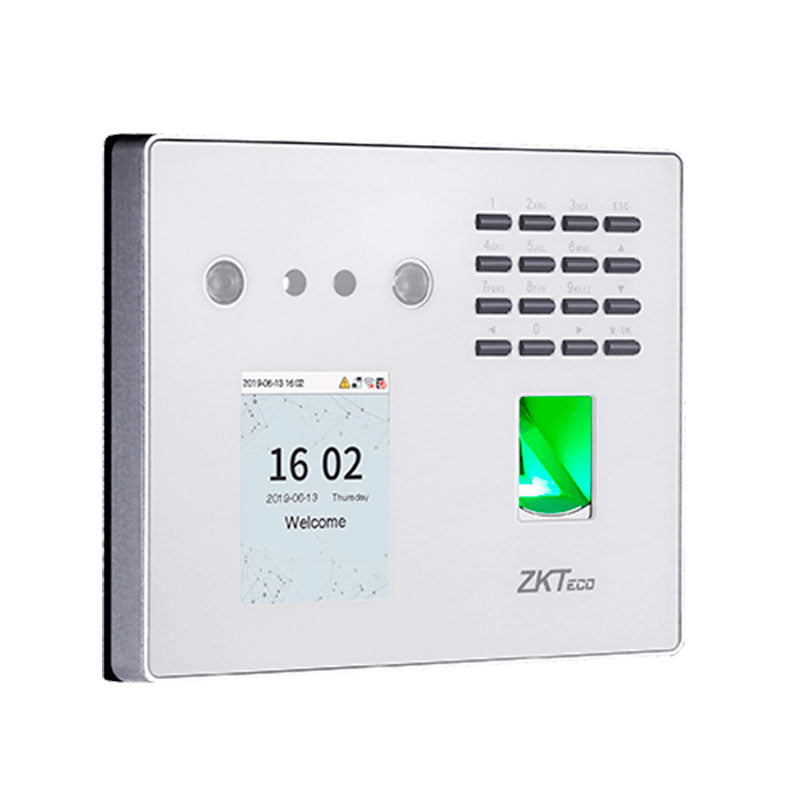 ZKTECO MB560-VL/ID - CONTROL DE ASISTENCIA IP Y ACCESO BASICO MEDIANTE DETECCION FACIAL, HUELLA Y TARJETA ID