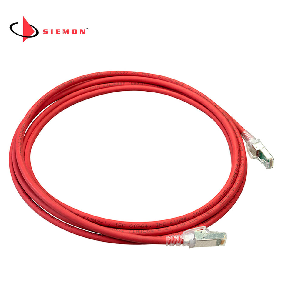 SIEMON ZM6A-S10-03B PATCH CORD CAT6A Z-MAX 6A