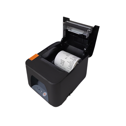 Impresora termica ticketera para facturas y boletas electronicas CBX POS-89E 250mm/s, ancho 80mm, cortador automatico, USB, ETHERNET, negro