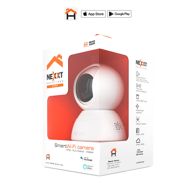 CAMARA NEXXT AHIMPFI4U2 V2 2K INTELIGENTE IP WIRELESS MOTORIZADA PARA INTERIOR