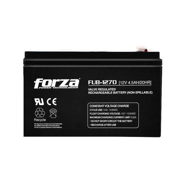 FORZA FUB-1270 BATERIA AGM 12V 7AH ACIDO PLOMO