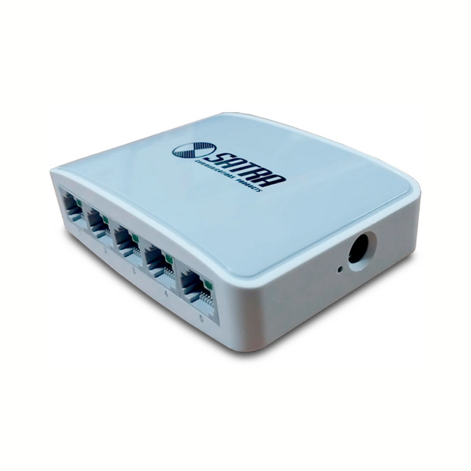Switch de 5 puertos 10/100 SATRA 1401050000 Conmutador fast ethernet
