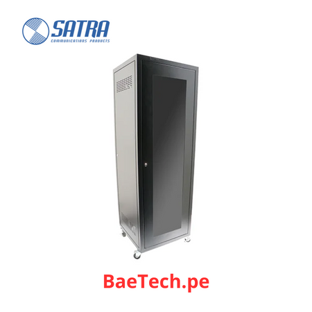 38ru Rack Gabinete de piso 38ru SATRA 1104380001 puerta de acrilico 180X63X63 cm ...