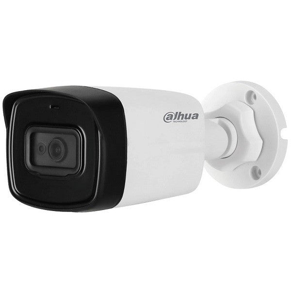 Camara de vigilancia 2MP DAHUA HAC-HFW1200TL-A-0280B tubo HDCVI FULL HD microfono incorporado IR 80mts plastico