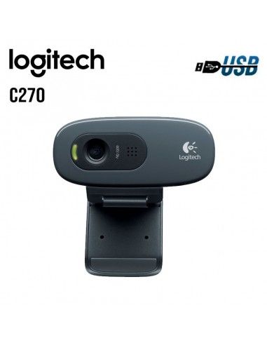 CAMARA WEB LOGITECH C270 HD 720P (960-000694)