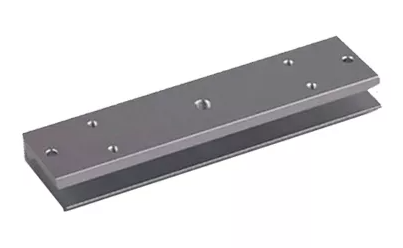 ZKTECO AL-280PU - BRACKET U DE ALUMINIO PARA CERRADURAS AL-280 (LED) 280KG  600LB
