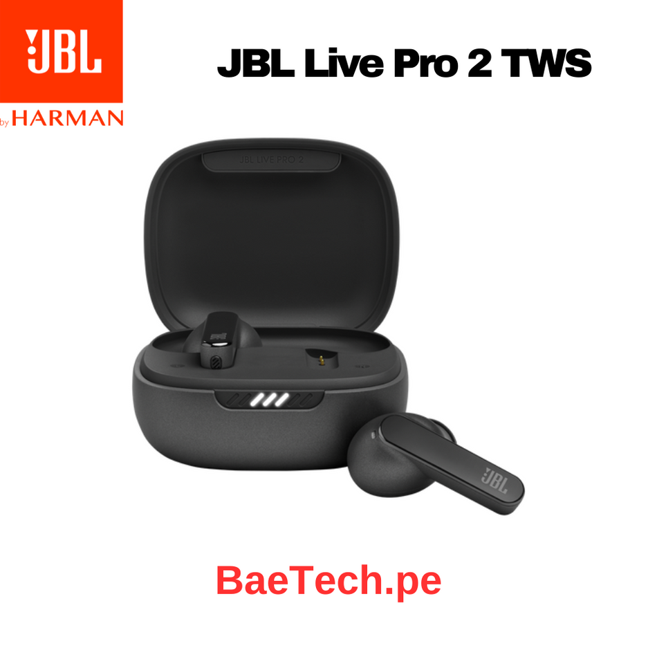 Auriculares Inalámbricos Jbl Live Pro 2 con Cancelación de Ruido - Negro