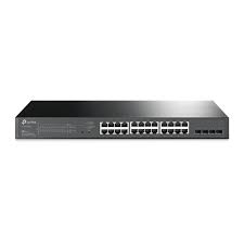 Switch inteligente gigabit de 24 puertos POE+ TP-LINK TL-SG2428P 10/100/1000Mbps 250W 4 ranuras SFP OMADA