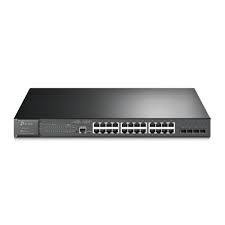 Switch administrable L2 gigabit de 28 puertos con 4 puertos POE+ TP-LINK TL-SG3428MP 384W OMADA