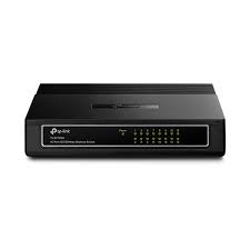 Switch de 16 puertos 10/100Mbps TP-LINK SF1016D plastico de escritorio auto MDI/MDIX