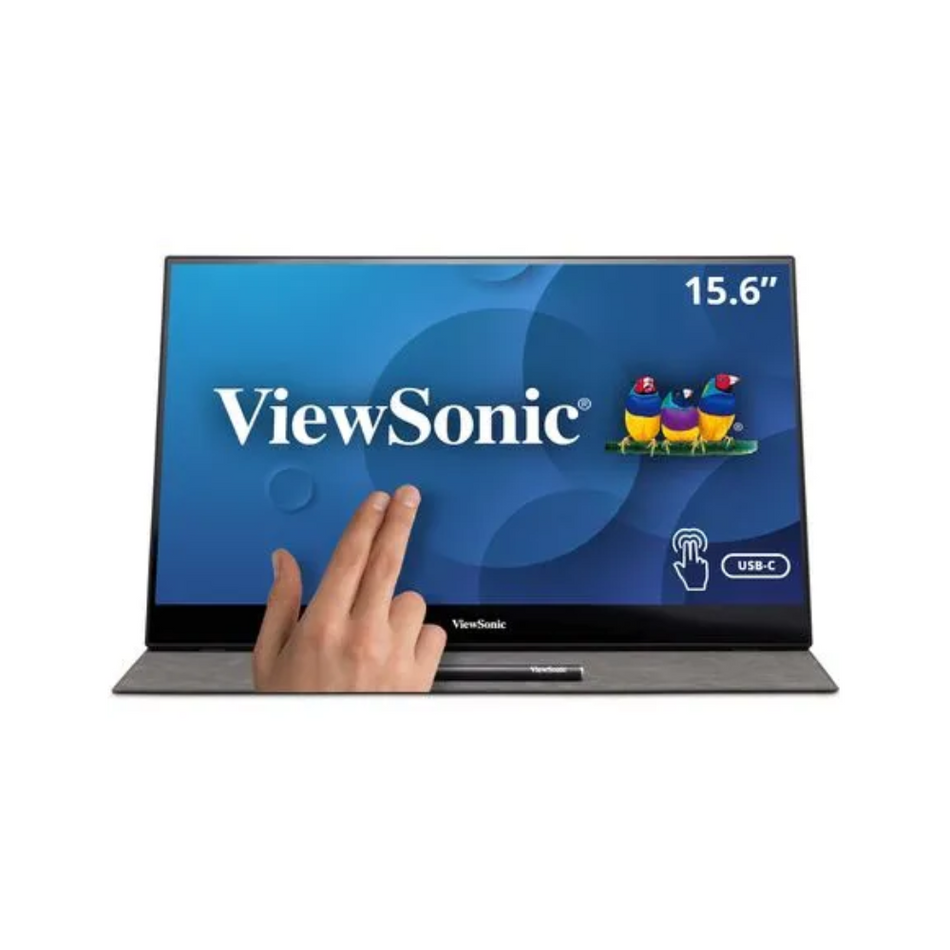 Monitor ViewSonic Portátil TD1655 Touch, 15.6" Full HD