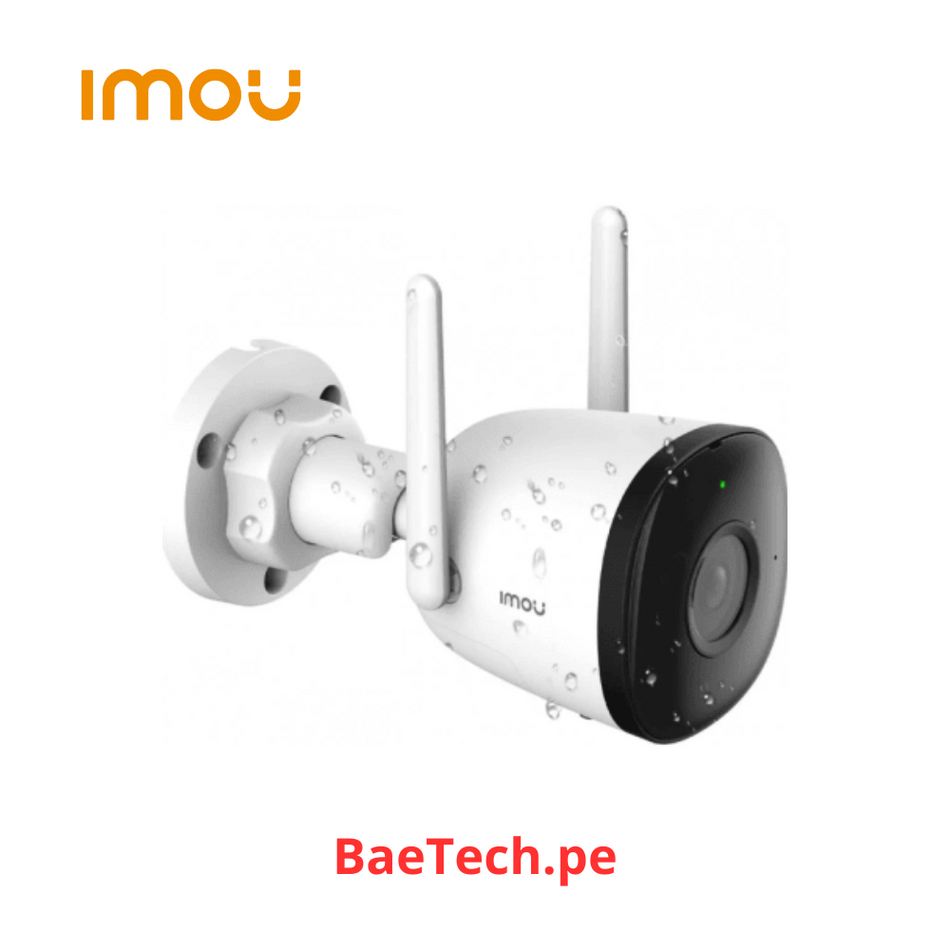Camara de vigilancia wifi inalambrica BULLET 2C IMOU IPC-F42-D Full hd 4MP IR 30mts IP67 microfono incorporado