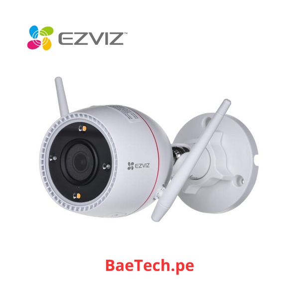 Cámara de Seguridad EZVIZ H3C WIFI 2K 3MP Audio bidireccional Detección Humano Alexa