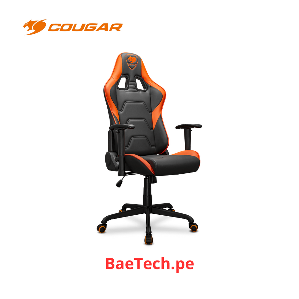 SILLA GAMING COUGAR ARMOR ELITE ( 3MELIORB.0001 ) NEGRO/NARANJA