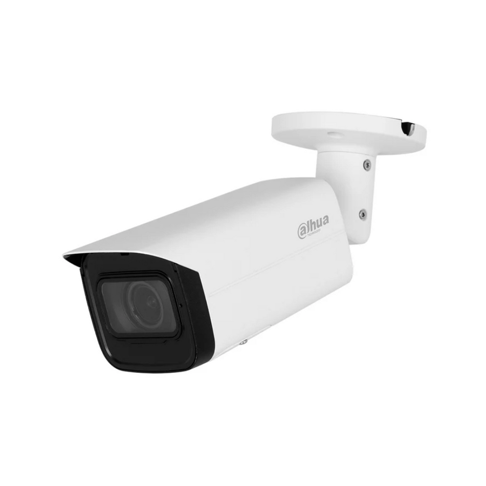 DAHUA Cámara de Seguridad IP POE, 2K, 4MP, 2.7-13.5mm, WDR, IP67. Micrófono. IR 60m. WIZSENSE - IPC-HFW3441T-ZAS