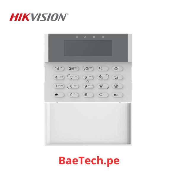 HIKVISION DS-PK1-LRT-HWB TECLADO LCD PARA PANEL DE ALARMA DS-PHA64