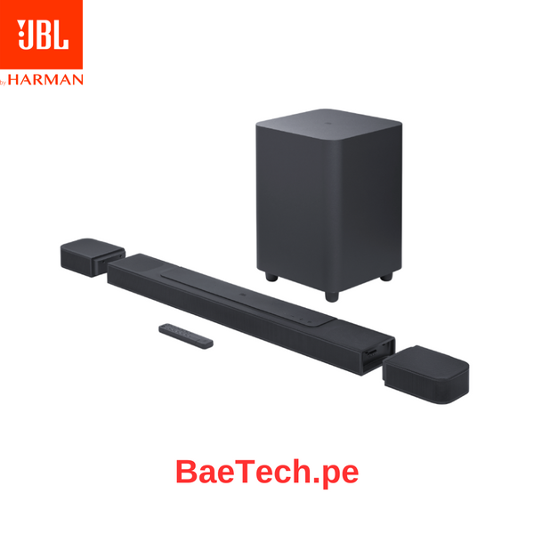 JBL Bar 1000 - Sistema de barra de sonido - canal 7.1.4 - JBLBAR1000PROBLKAM